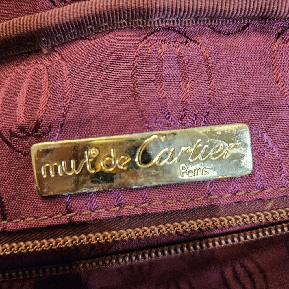 VINTAGE CARTIER HANDBAG - Picture 13 of 16